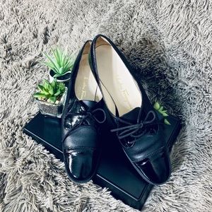 Salvatore Ferragamo Boutique Black Lace Up…